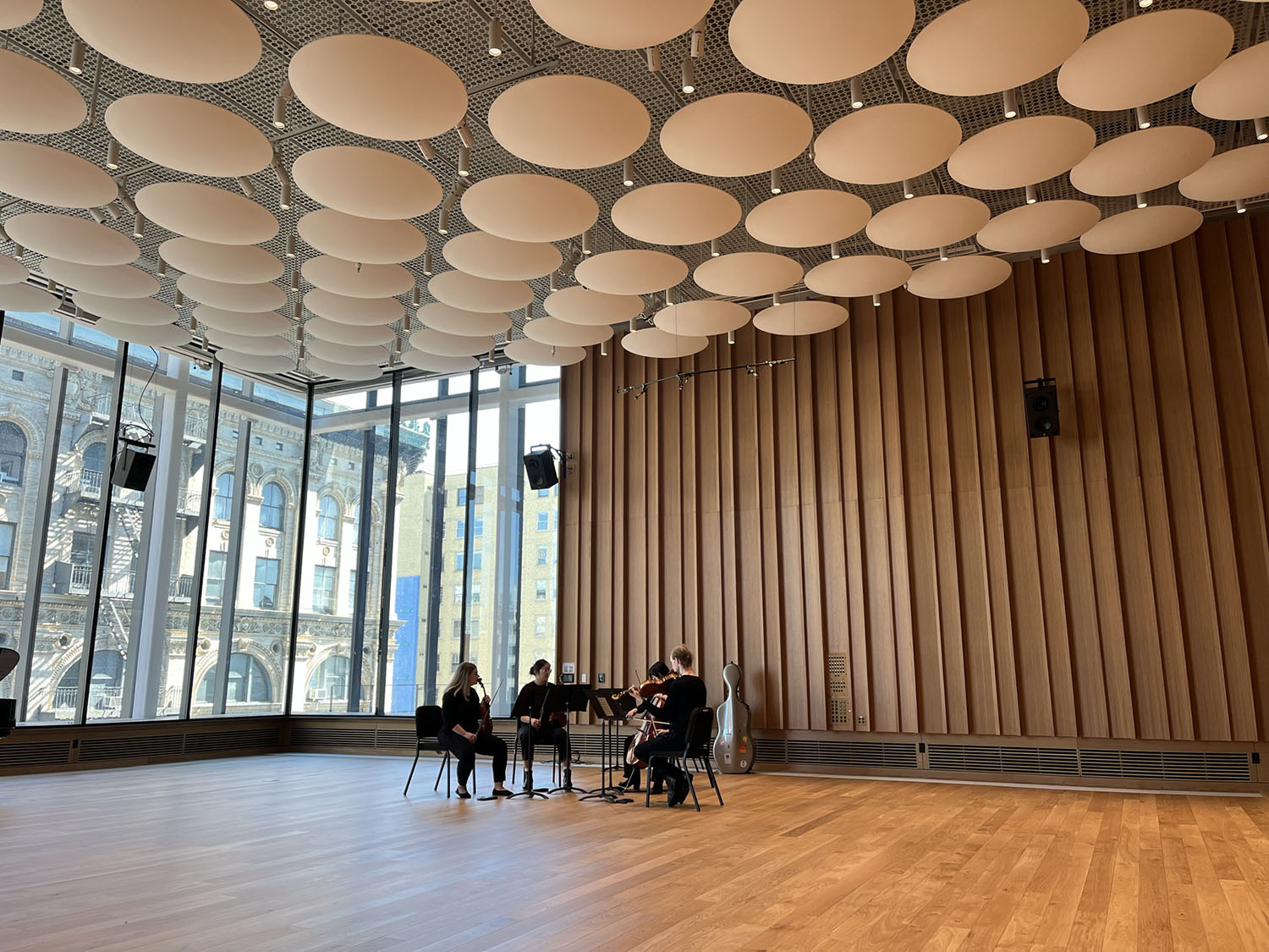 Severud - AISC IDEAS2 Awards - NYU Paulson Center - 04 - Orchestra Ensemble Room.jpg