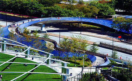 BP Pedestrian Bridge at Millennium Park
